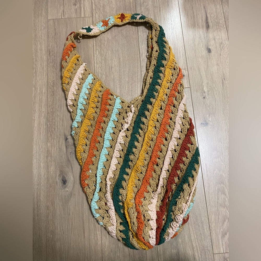 Zara Crochet Maxi Bucket Bag - Picture 5 of 6